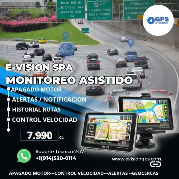 Suscripción monitoreo GPS asistido (Chile - Santiago de Chile)
